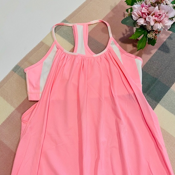 Lululemon No Limits Tank Bleached Coral Stripe - Picture 3 of 10